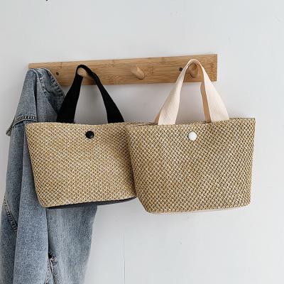 China Wholesale Fashion Straw Bag Summer Beach Rattan Straw Bag For Beach for sale