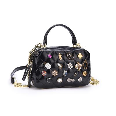 China 2020 hot sale fashion ladies women branded shoulder bag luxury leather handbags for sale