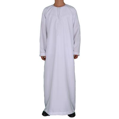 China Best Selling Polyester Islamic Clothing Pakistan Thobe Muslim Arab Jubba For Men for sale