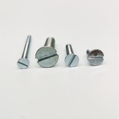 China Carbon Steel Durable Using Low Price M6 Cheap Countersunk Head Screws Wholesale for sale