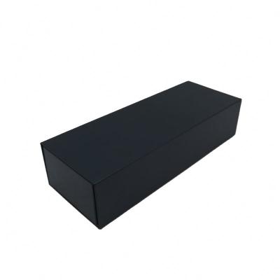 China Gift & Craft Factory Wholesale Luxury Black Folding Gift Packaging Cardboard Box for sale