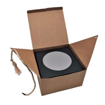 China Gift & Professional Craft Supply Exporters Jewelry Gift White Lid And Raw Paper Box for sale