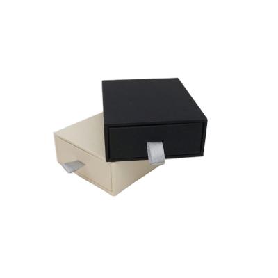 China Custom Matte Black Handmade Drawer Box Folding Box With Accessories Magnetic Closing Boxes Custom Logo for sale