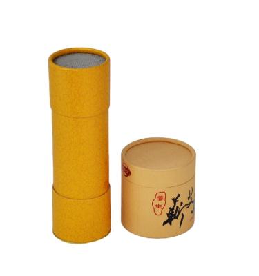 China Luxury Packaging Cardboard Newspaper Dispensing Tour Tube Candle Handmade Customized Rigid Box for sale