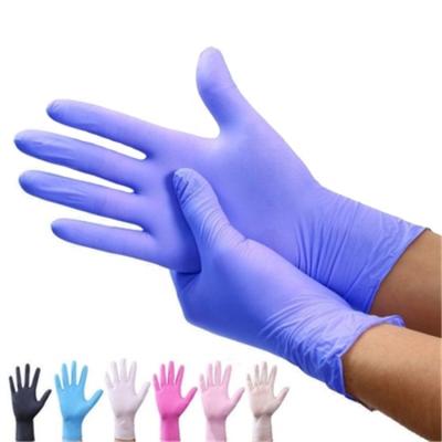 China Daliy 9inch Life Compound Hair Tattoo Shop Salon Makeup Spa Beauty Kitchen Nitrile Non-Medical Gloves for sale