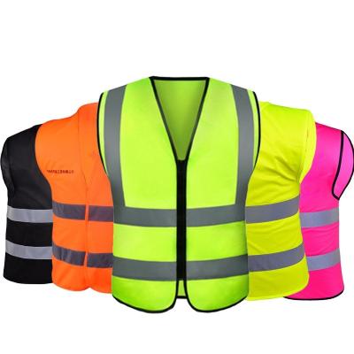 China Water Proof 120gsm Night Reflective Vest Clothing Road Safety Reflective Apparel for sale