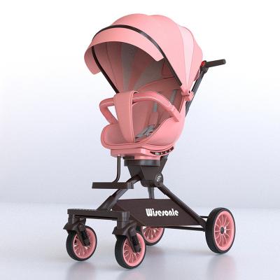 China Wholesale Pushchair China Mama Love Baby Stroller for Outdoor Traveling with One-Button Reverse PU Fabric babi pram for sale