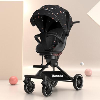 China Stroller Amazon Hot Selling New Baby Stroller Luxury Two Way Push Can Sit And Lie Eggshell Backrest Child Carriage for sale