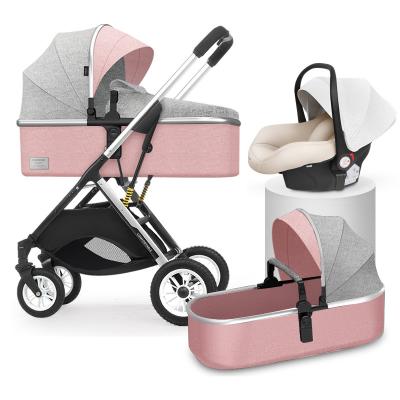 China 3 in 1 Baby Stroller New Cheap 3 in 1 Baby Stroller High Landscape Times Stroller for sale