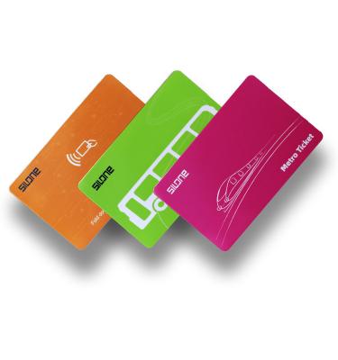 China Convenient/Stable 13.56mhz PVC Rfid Smart Mifare Desfire 8kb Transport Subway Metro Ticket Bus Pass Plastic Card for sale