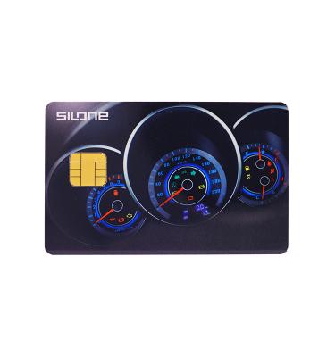 China High security Double-interface smart card, 13.56mkh card for payment for sale