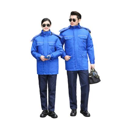 China Cotton Work Shirt Pocket Office Winter Cotton Canvas Absentee Uniform Workwear for sale