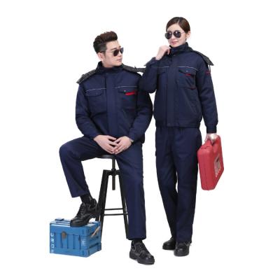 China Cotton Work Uniform Coveralls Covering Office Work Uniforms Men for sale