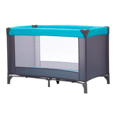 China Modern Portable Travel Nest Baby Nest Care Playpen Mesh Plastic Bedside Sleeper Kids Travel Hutch Foldable Safe Cribs Playard for sale