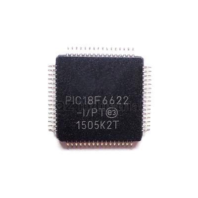 China New original FLASH MCU 8BIT 64KB IC TQFP64 PIC18F6622 PIC18F6622-I/PT from QZ as datasheet for sale