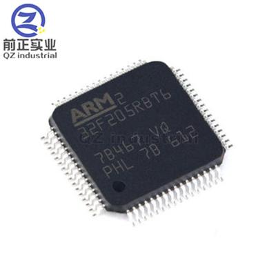 China QZ Warehouse Electronic Components ARM Industrial Original LQFP64 STM32F205RBT6 STM32F205RB STM32F205 120MHz 32-Bit Microcontrollers for sale