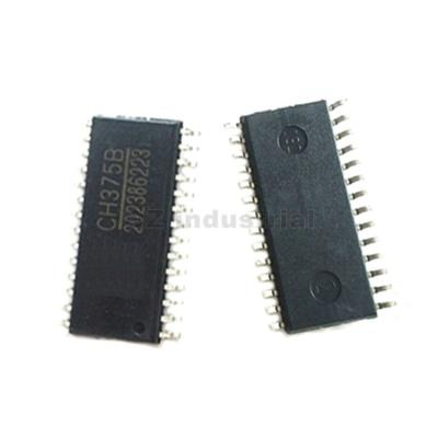 China As original IC interface SOP28 CH375 CH375B from QZ BOM USB datasheet for sale