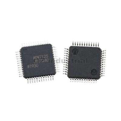 China As original digital to analog converter IC ADV7125JSTZ240 from datasheet QZ ADV7125 IC DAC 8BIT A-OUT 48LQFP for sale