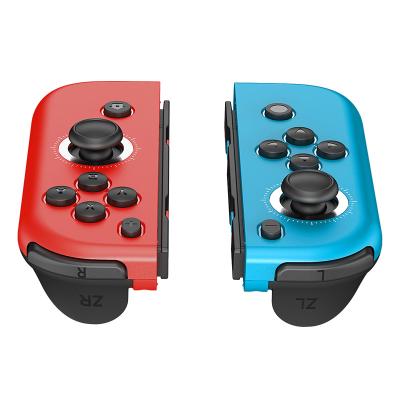 China With Left Handbreak Blue and Red Right Controller Wireless Game Handle Controller Somatosensory Vibration 400mAh Capacity for sale