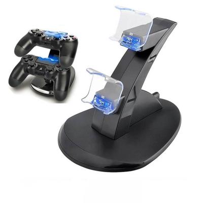 China PS4 Controller Eco-friendly Charger Charging Station , Dual USB Charger Charging Station Stand For 4 for sale