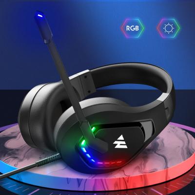 China 2021 Headband Technology M6 RGB USB Earbuds Gamer Gaming Headsets Wired Earphone 3.5mm Jack 50mm Drivers PK ONIKUMA for sale