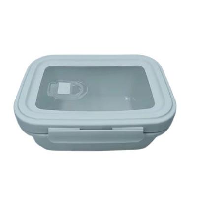 China Sustainable Hot New Products Simplify Lunch Packing rectangle Spill-Proof and Easy-to-Clean PP Food Storage Box for sale