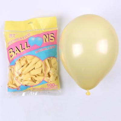 China Party decoration Factory wholesale balloon High quality 100% natural latex Matte balloon Fast delivery 18 colors available Wedding balloon for sale