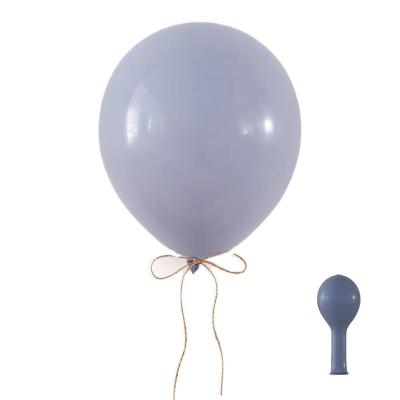 China Party decoration Direct Wholesale Birthday Party 5 Inch Round Pure Color Latex Retro Balloon for sale