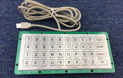 China USB/PS/2 metal customized keyboard for road parking for sale