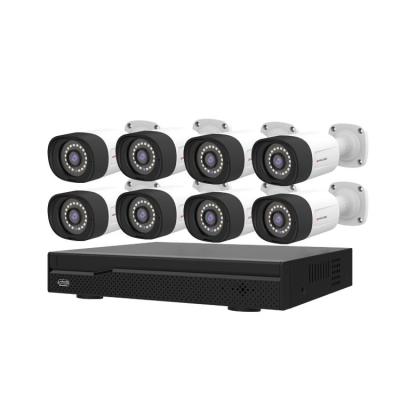 China Waterproof / Weatherproof Convenient Installation High-Definition 8MP 4Mm Lens Poe cctv Camera Security System Kit for sale