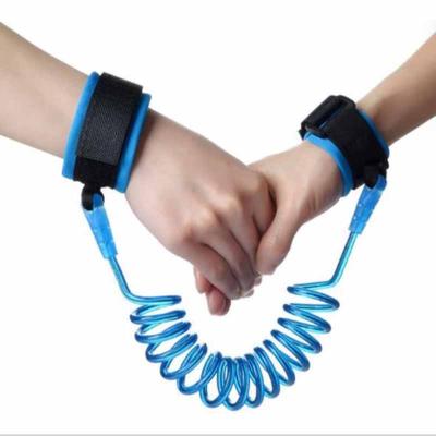 China Adjustable Anti Lost Wrist Band Child Safety Elasticity Pull Rope Safety Anti Lost Wristband Outdoor Child for sale