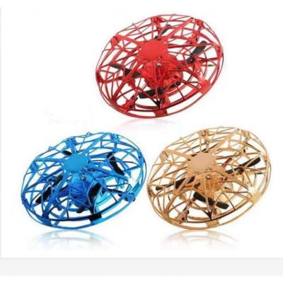 China Gesture Sensing Flying Mini Drones for Kids, Small Manual Drones Sensor Flight Toy with Turning LED Lights Indoor Outdoor Mini UFO Drone Toys for sale