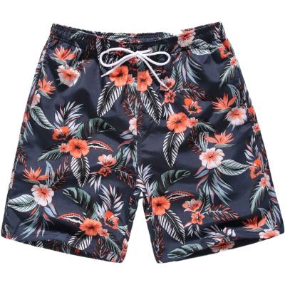 China Summer Lovers Breathable Breathable Beach Shorts Men Women Beach Resort Surf Leisure Swim Floral Print Quick Dry Pants Plus Size XXXL for sale