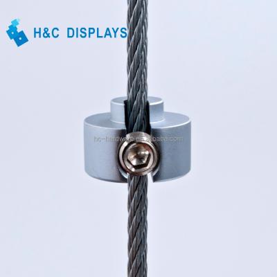 China Aluminum Glass Hanging Shelves Support Cable Display Aluminum Kits for sale