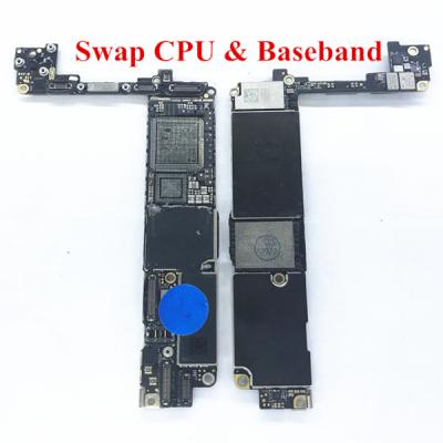 China For iPhone 7 7G Qualcomm CNC Board Swap Logic PCBA Drilled CPU Baseband iCloud Locked Repair Polish CNC 7 7G Motherboard Drill Mainboard Qualcomm for sale