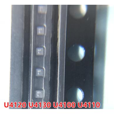 China Electronic Components For iPhone 11 11Pro 11ProMax U4120 U4130 U4100 U4110 Camera VDDH LDOs IC Chip for sale