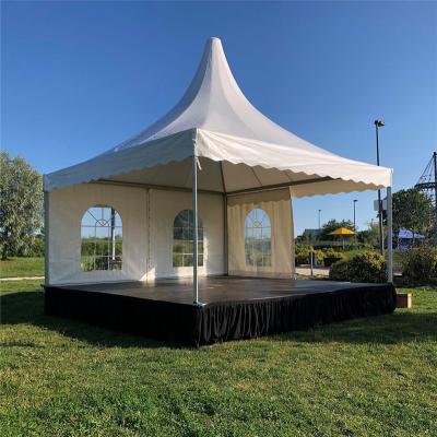 China High Quality 6 x 6m Large Pagoda Winter Marquee Party Pagoda Tent 3x3m Outdoor Party Tent for sale