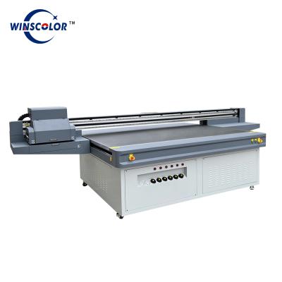 China Hotels High Speed ​​2.5m Large Format UV Flatbed Printer with Ricoh Gen5 Gen6 Head for Glass/Wood/Metal/Ceram for sale