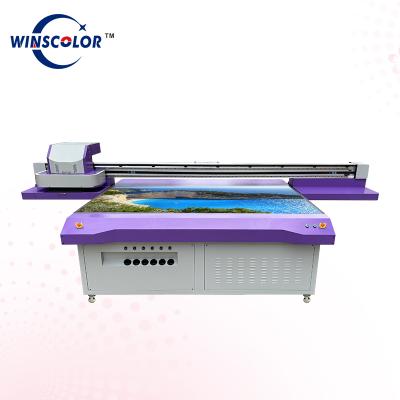 China Hotels 2513 Inkjet Led UV Flatbed Printer 250x130cm UV Flatbed Printer for sale