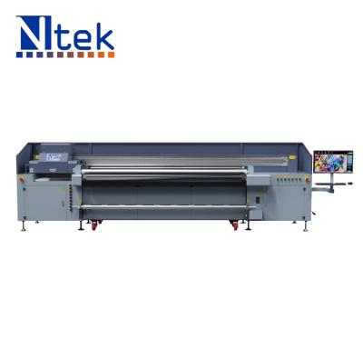 China Large Hotels NTEK industrial hybrid UV printer for digital cable banner printing machine price for sale