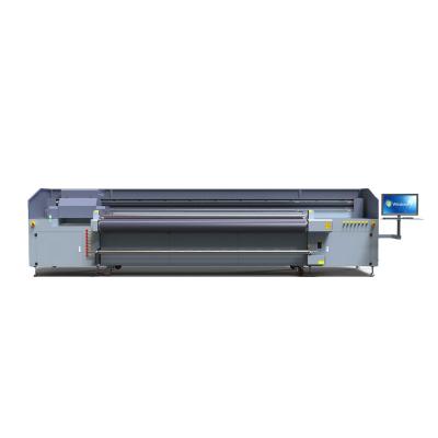 China Hotels Industrial Hybrid UV Printer 3200 Flat Bed And Roll Up UV Printer for sale