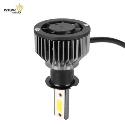 China Ip65 Aluminum H3 Super Bright Auto Lighting System Led Headlight Bulb for sale