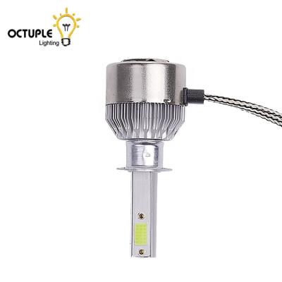 China 18W 400LM High Quality Aluminum COB 12-24V H1 Car Headlight Bulb for sale