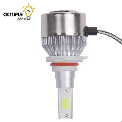 China Free Sample 400 LM 9005 COB Aluminum Car Led Headlight Bulb for sale