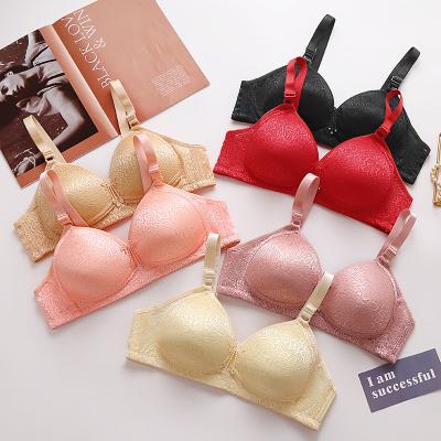 China 2023 New Customization C Cup Breathable Sexy Lingerie Women Big Breast Luxury Bra for sale