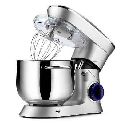 China New Design 1400w Dough Mixer Home Use Tilt Head 3 in 1 Egg Beater Cake Electric Multi Stand Home Mixer for sale