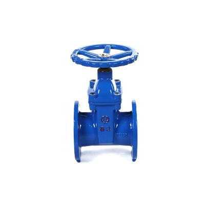 China General Made In China Soft Seal Flange Ductile Iron Gate Valve Non-rising Stem for sale