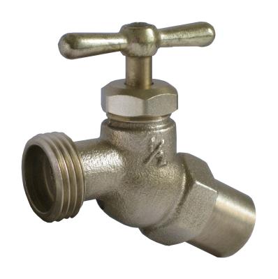 China General professional design brass hose faucet is ready to wall mounted for sale