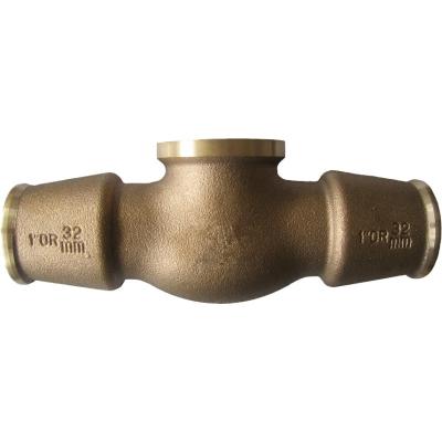 China General factory price cast bronze stop valve fitting work for water, oil and air complies with BS5435 for sale