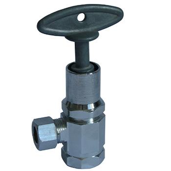 China Low General Price 90 Degree Toilet Forged Angle Brass Globe Valve For Bathroom for sale